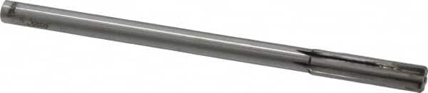 Made in USA - 0.504" Carbide-Tipped 6 Flute Chucking Reamer - Exact Tool & Supply