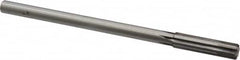 Made in USA - 0.505" Carbide-Tipped 6 Flute Chucking Reamer - Exact Tool & Supply