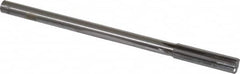Made in USA - 0.512" Carbide-Tipped 6 Flute Chucking Reamer - Exact Tool & Supply