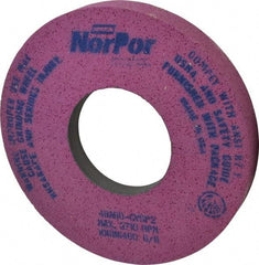 Norton - 12" Diam x 5" Hole x 1-1/2" Thick, G Hardness, 60 Grit Surface Grinding Wheel - Aluminum Oxide, Type 5, Medium Grade, 2,710 Max RPM, Vitrified Bond, One-Side Recess - Exact Tool & Supply