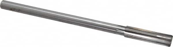 Made in USA - 0.53" Carbide-Tipped 6 Flute Chucking Reamer - Exact Tool & Supply