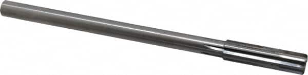 Made in USA - 0.532" Carbide-Tipped 6 Flute Chucking Reamer - Exact Tool & Supply