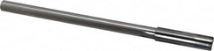 Made in USA - 0.532" Carbide-Tipped 6 Flute Chucking Reamer - Exact Tool & Supply