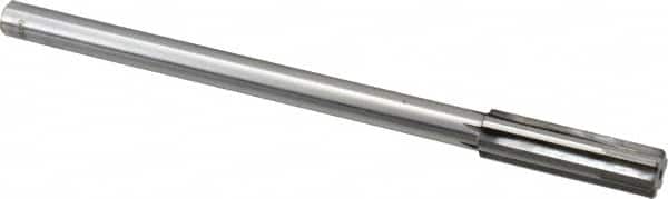 Made in USA - 0.561" Carbide-Tipped 6 Flute Chucking Reamer - Exact Tool & Supply