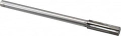 Made in USA - 0.561" Carbide-Tipped 6 Flute Chucking Reamer - Exact Tool & Supply