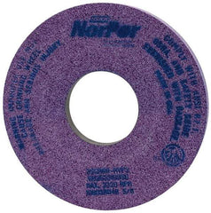 Norton - 14" Diam x 5" Hole x 1-1/2" Thick, H Hardness, 60 Grit Surface Grinding Wheel - Ceramic, Type 5, Medium Grade, 2,320 Max RPM, Vitrified Bond, One-Side Recess - Exact Tool & Supply