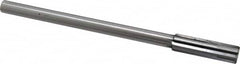 Made in USA - 0.569" Carbide-Tipped 6 Flute Chucking Reamer - Exact Tool & Supply
