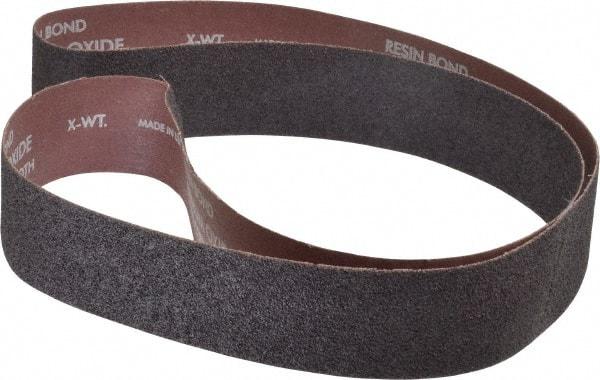 Norton - 2" Wide x 60" OAL, 36 Grit, Aluminum Oxide Abrasive Belt - Aluminum Oxide, Very Coarse, Coated, Series R228 - Exact Tool & Supply