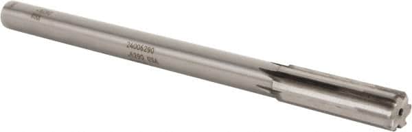 Value Collection - 0.629" Carbide-Tipped 6 Flute Chucking Reamer - Exact Tool & Supply