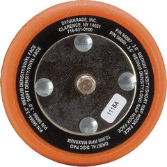 Dynabrade - 3" Diam Disc Backing Nonvacuum Replacement Pad - Medium Density, 13,000 RPM - Exact Tool & Supply