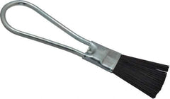 Weiler - 3 Rows x 15 Columns Steel Scratch Brush - 5-1/2" OAL, 1-1/2" Trim Length, Steel Loop Handle - Exact Tool & Supply