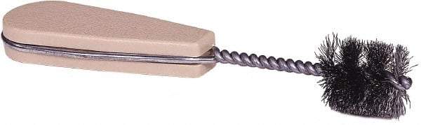 Weiler - 5/8" Diam Helical Tube Brush - 1" Brush Length, 6-1/2" OAL - Exact Tool & Supply