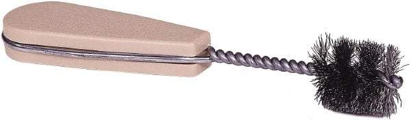 Weiler - 5/8" Diam Helical Tube Brush - 1" Brush Length, 6-1/2" OAL - Exact Tool & Supply