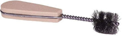 Weiler - 1-1/4" Diam Helical Tube Brush - 1" Brush Length, 6-1/2" OAL - Exact Tool & Supply