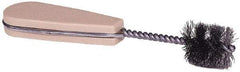 Weiler - 1-1/2" Diam Helical Tube Brush - 1" Brush Length, 6-1/2" OAL - Exact Tool & Supply