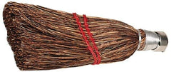 Weiler - 7" OAL Palmetto Bristle Whisk Broom - 7" Bristle Length - Exact Tool & Supply