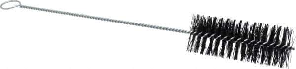Weiler - 5" Long x 2" Diam Nylon Tube Brush - Single Spiral, 16-3/4" OAL, 0.014" Filament Diam, 3/16" Shank Diam - Exact Tool & Supply