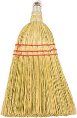 Weiler - Corn Blend Bristle Whisk Broom - 10" Bristle Length - Exact Tool & Supply