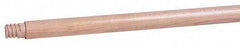 Weiler - 72 x 15/16" Wood Handle for Floor Brushes & Garage Brushes - Threaded Connection, Tan - Exact Tool & Supply