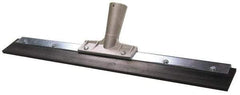 Weiler - 18" Rubber Blade Floor Squeegee - Black - Exact Tool & Supply