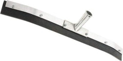 Weiler - 24" Rubber Blade Floor Squeegee - Black - Exact Tool & Supply