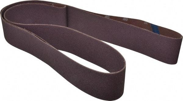 Norton - 3" Wide x 132" OAL, 40 Grit, Aluminum Oxide Abrasive Belt - Aluminum Oxide, Coarse, Coated, Series R228 - Exact Tool & Supply