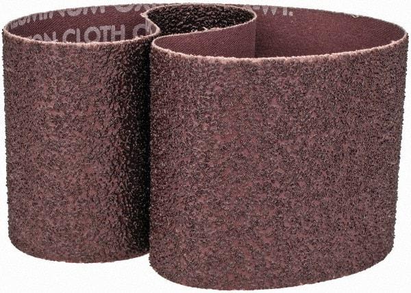Norton - 3" Wide x 24" OAL, 36 Grit, Aluminum Oxide Abrasive Belt - Aluminum Oxide, Very Coarse, Coated, X Weighted Cloth Backing, Series R228 - Exact Tool & Supply