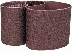 Norton - 3" Wide x 24" OAL, 36 Grit, Aluminum Oxide Abrasive Belt - Aluminum Oxide, Very Coarse, Coated, X Weighted Cloth Backing, Series R228 - Exact Tool & Supply