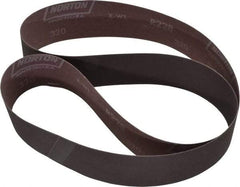 Norton - 2" Wide x 48" OAL, 320 Grit, Aluminum Oxide Abrasive Belt - Aluminum Oxide, Extra Fine, Coated, Series R228 - Exact Tool & Supply