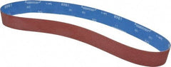 Norton - 2" Wide x 48" OAL, 80 Grit, Ceramic Abrasive Belt - Ceramic, Medium, Coated, Y Weighted Cloth Backing, Series R981 - Exact Tool & Supply