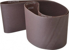 Norton - 6" Wide x 60" OAL, 220 Grit, Aluminum Oxide Abrasive Belt - Aluminum Oxide, Very Fine, Coated, Series R228 - Exact Tool & Supply