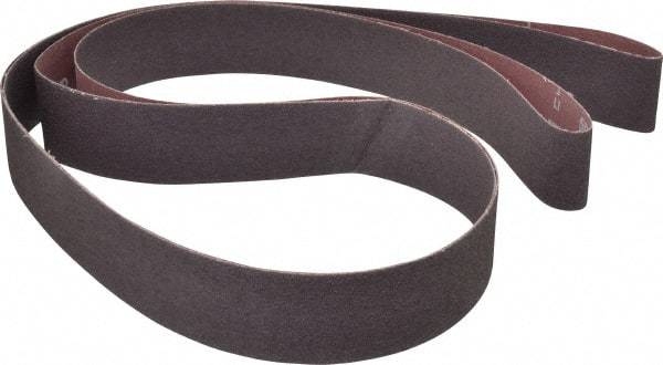 Norton - 2" Wide x 132" OAL, 50 Grit, Aluminum Oxide Abrasive Belt - Aluminum Oxide, Coarse, Coated, Series R228 - Exact Tool & Supply