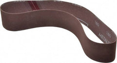 Norton - 2" Wide x 30" OAL, 180 Grit, Aluminum Oxide Abrasive Belt - Aluminum Oxide, Very Fine, Coated, Series R228 - Exact Tool & Supply