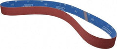 Norton - 2" Wide x 60" OAL, 60 Grit, Ceramic Abrasive Belt - Ceramic, Medium, Coated, Y Weighted Cloth Backing, Series R981 - Exact Tool & Supply