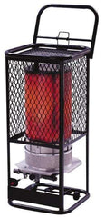 Heatstar - 125,000 BTU, Natural Gas Radiant Heater - 16-1/4" Long x 16-1/4" Wide x 35" High - Exact Tool & Supply