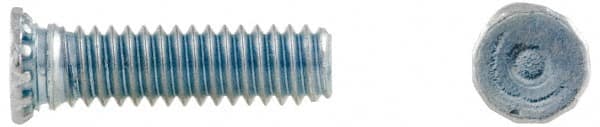 Electro Hardware - 4-40 Thread, 1/2" OAL, 0.04" Min Panel Thickness, Steel Captive Stud - Exact Tool & Supply