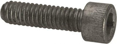 Armor Coat - #8-32 UNC Hex Socket Drive, Socket Cap Screw - Alloy Steel, Armor Coat Finish, Fully Threaded, 5/8" Length Under Head - Exact Tool & Supply