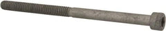 Armor Coat - #8-32 UNC Hex Socket Drive, Socket Cap Screw - Alloy Steel, Armor Coat Finish, Partially Threaded, 2-1/2" Length Under Head - Exact Tool & Supply