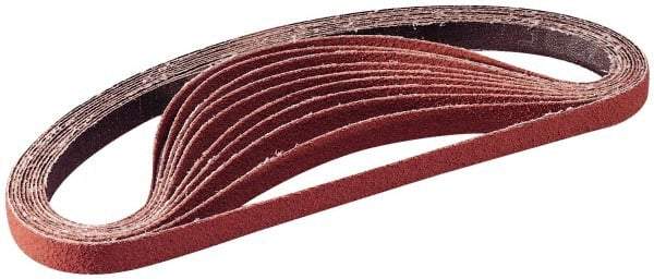 3M - 2" Wide x 132" OAL, 120 Grit, Ceramic Abrasive Belt - Ceramic, Fine, Coated, YF Weighted Cloth Backing, Wet/Dry, Series 777F - Exact Tool & Supply