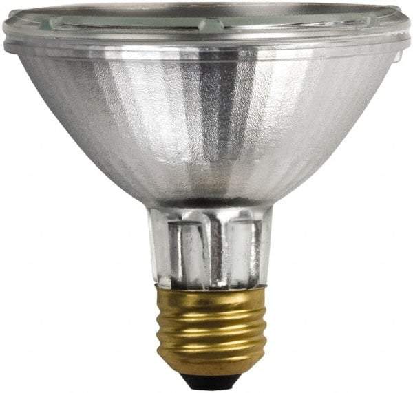 Philips - 40 Watt Halogen Flood/Spot Medium Screw Lamp - 2,770°K Color Temp, 640 Lumens, 120 Volts, Dimmable, PAR30S, 3,000 hr Avg Life - Exact Tool & Supply