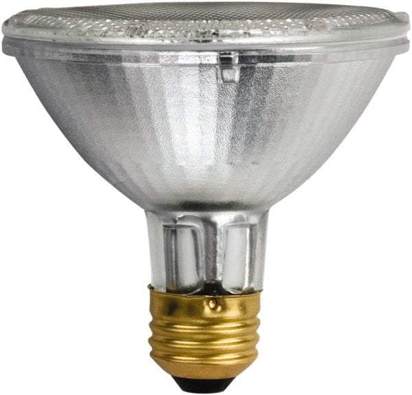 Philips - 39 Watt Halogen Flood/Spot Medium Screw Lamp - 2,800°K Color Temp, 650 Lumens, 120 Volts, Dimmable, PAR30S, 4,200 hr Avg Life - Exact Tool & Supply