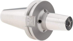 HAIMER - 1/4" Hole Diam, CAT40 Taper Shank Shrink Fit Tool Holder & Adapter - 2.56" Projection, 0.87" Nose Diam, 1.42" Clamping Depth, 25,000 RPM, Through Coolant - Exact Tool & Supply