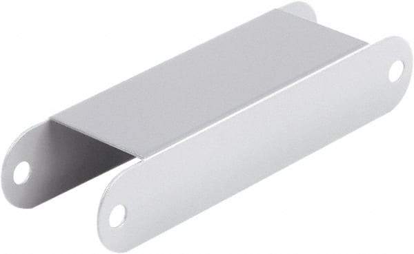 Steel King - 10-7/8" Wide, 2-1/8" High, Open Shelving Accessory/Component - Galvanized Steel, Galvanized Finish, 3-3/16" Deep, Use with Pallet Racks - Exact Tool & Supply