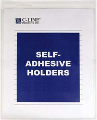 C-LINE - 50 Piece Shop Ticket Holder - 12" High x 9" Wide - Exact Tool & Supply