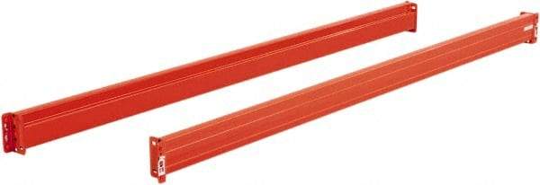 Steel King - 120" Wide x 5-1/2" High, Heavy-Duty Framing Pallet Rack Beam - 7,380 Lb Capacity, 0.6666" Max Deflection - Exact Tool & Supply