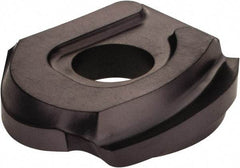 Iscar - HCRD1.0 QP Grade IC928 Carbide Milling Insert - TiAlN Finish, 0.212" Thick, 1" Inscribed Circle, 1/2" Corner Radius - Exact Tool & Supply