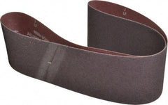 Norton - 4" Wide x 48" OAL, 40 Grit, Aluminum Oxide Abrasive Belt - Aluminum Oxide, Coarse, Coated, Series R228 - Exact Tool & Supply
