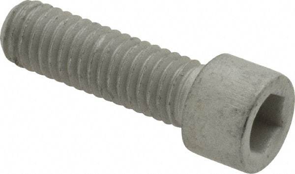 Armor Coat - 3/8-16 UNC Hex Socket Drive, Socket Cap Screw - Alloy Steel, Armor Coat Finish, Fully Threaded, 1-1/4" Length Under Head - Exact Tool & Supply