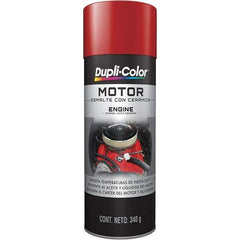 Krylon - 12 oz Ford Red Automotive Heat Resistant Paint - Gloss Finish, 500°F Max Temp, Comes in Aerosol Can - Exact Tool & Supply