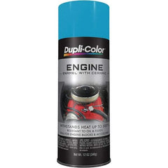 Krylon - 12 oz Pontiac Blue Automotive Heat Resistant Paint - Gloss Finish, 500°F Max Temp, Comes in Aerosol Can - Exact Tool & Supply